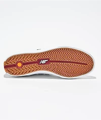 New Balance Numeric 340 White & Navy Skate Shoes