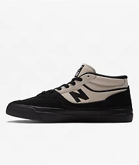 New Balance Numeric 417 Black & Tan Skate Shoes
