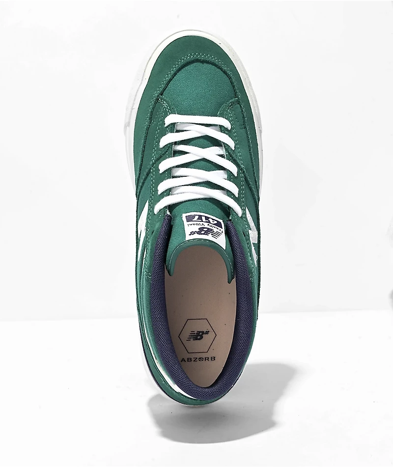 New Balance Numeric 417 Villani Vintage Teal, Purple & White Skate Shoes