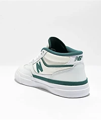 New Balance Numeric 417 Villani White & Vintage Teal Skate Shoes