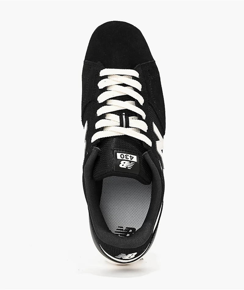 New Balance Numeric 430 Black & White Skate Shoes