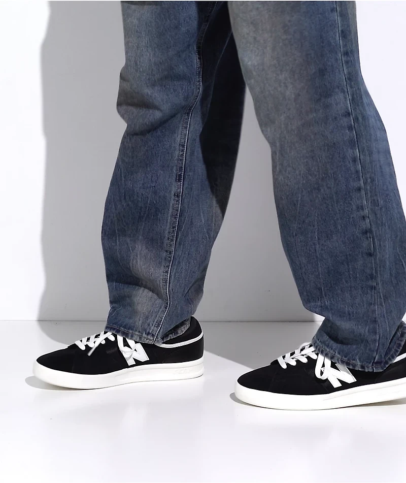 New Balance Numeric 430 Black & White Skate Shoes