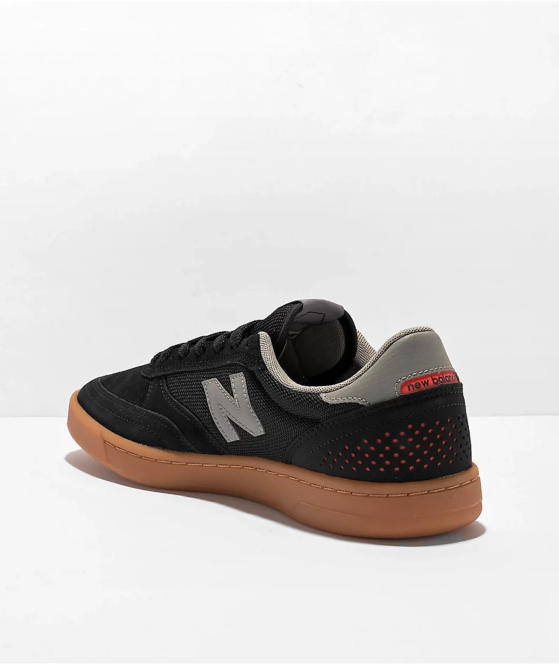 New Balance Numeric 440 Black & Gum Skate Shoes