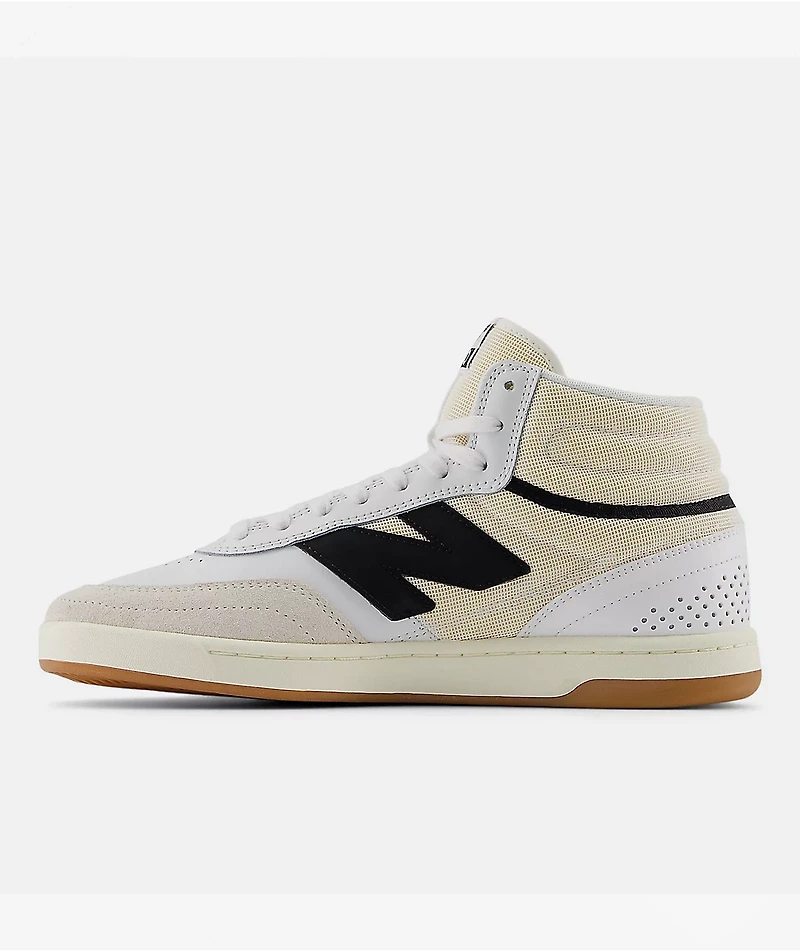 New Balance Numeric 440 Black & White High Top Skate Shoes