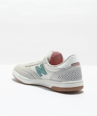 New Balance Numeric 440 Grey & Teal Skate Shoes