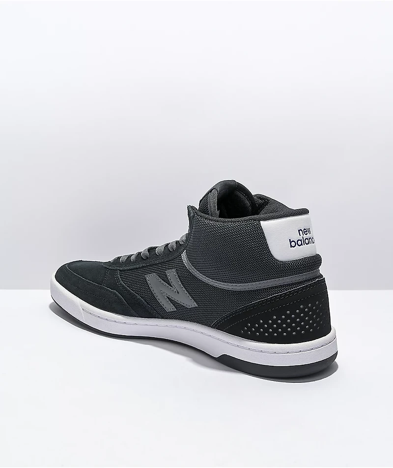New Balance Numeric 440 High Top Black & Grey Skate Shoes