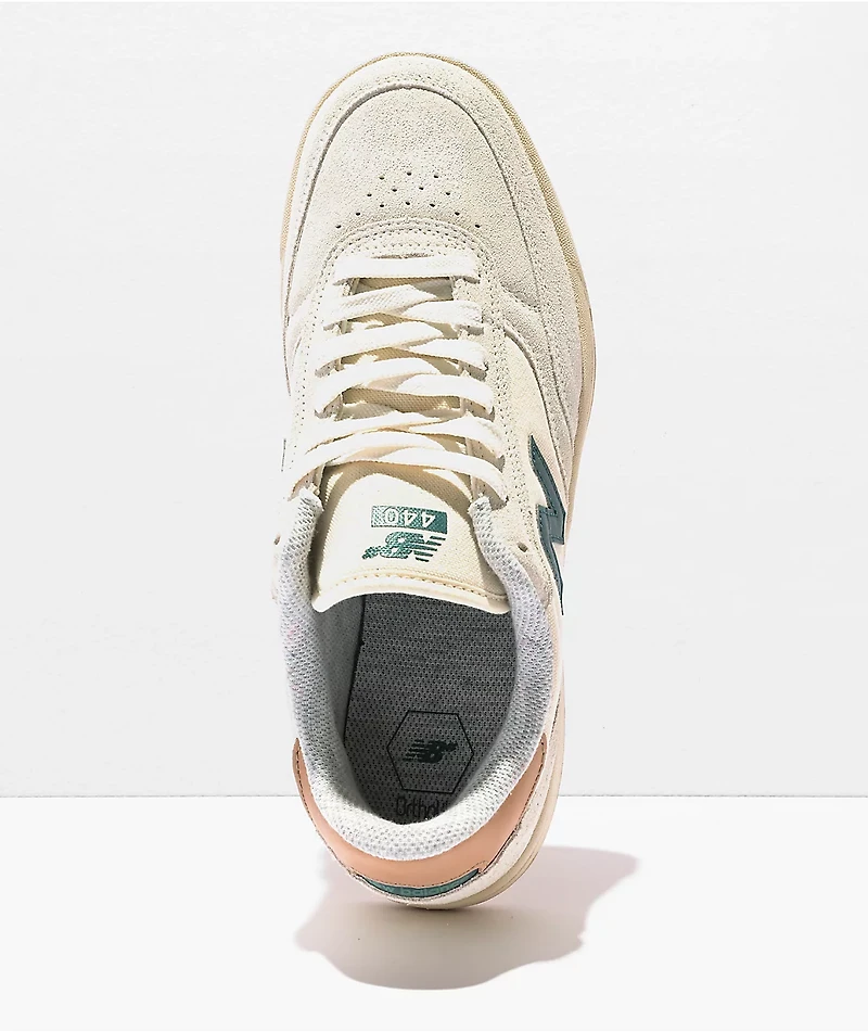 New Balance Numeric 440 Sea Salt & Teal Skate Shoes