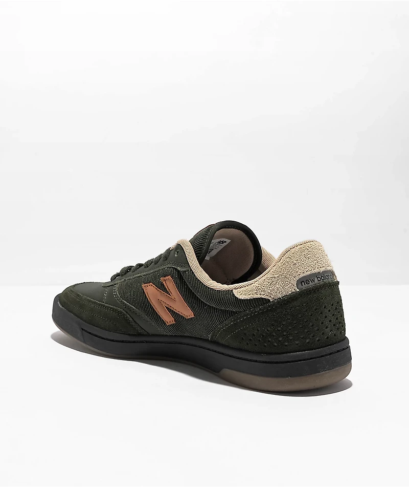 New Balance Numeric 440 Surrey Dark Green Corduroy Skate Shoes