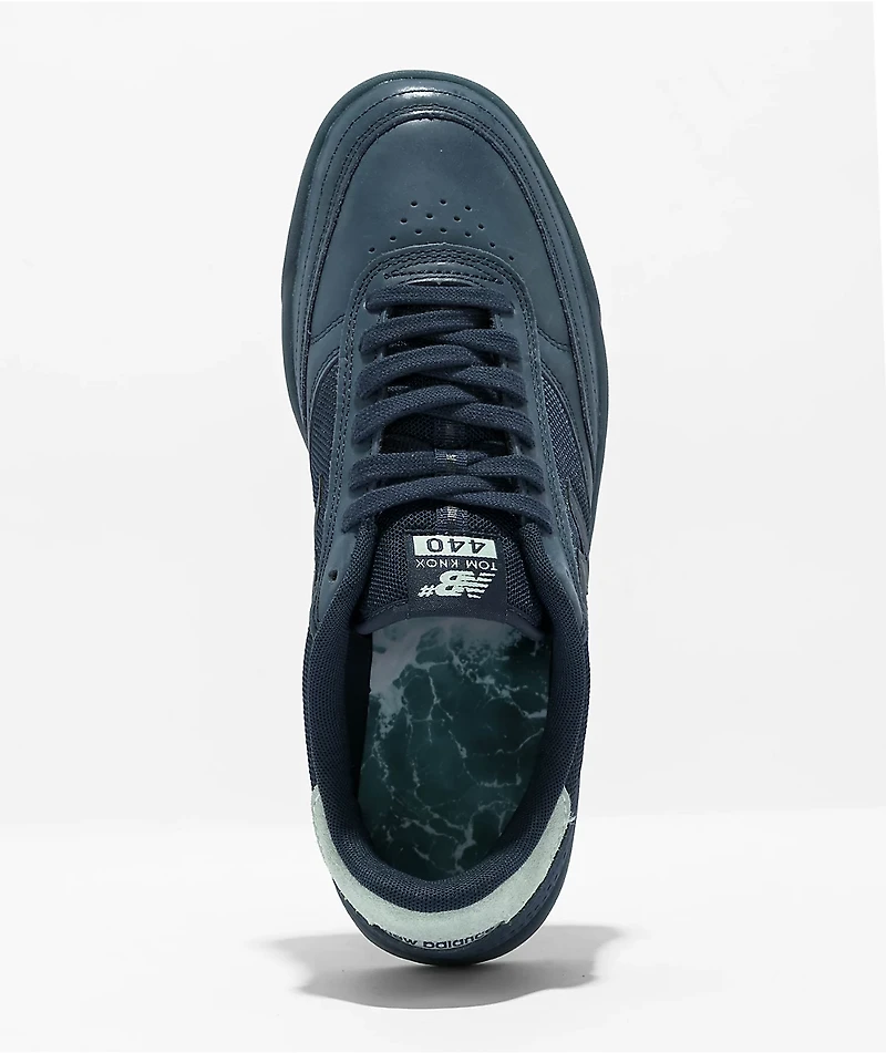 New Balance Numeric 440 Tom Knox Dark Navy & Teal Skate Shoes