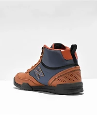 New Balance Numeric 440 Trail Brown & Navy Skate Shoes