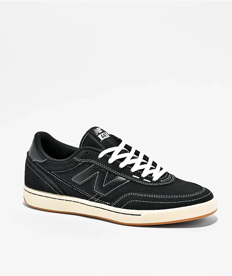 New Balance Numeric 440 V2 Black & Sea Salt Skate Shoes