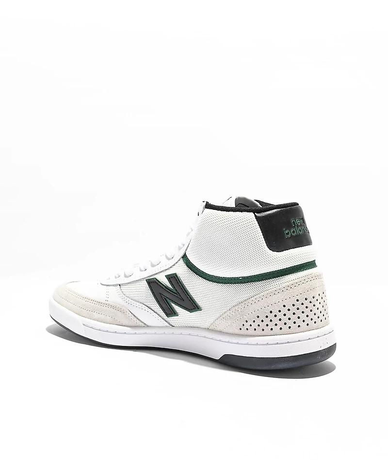 New Balance Numeric 440 White & Black High Top Skate Shoes
