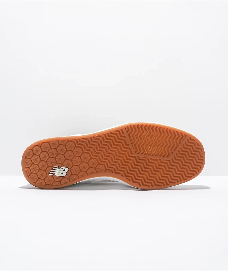 New Balance Numeric 440 White & Gum Skate Shoes
