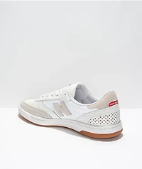 New Balance Numeric 440 White & Gum Skate Shoes