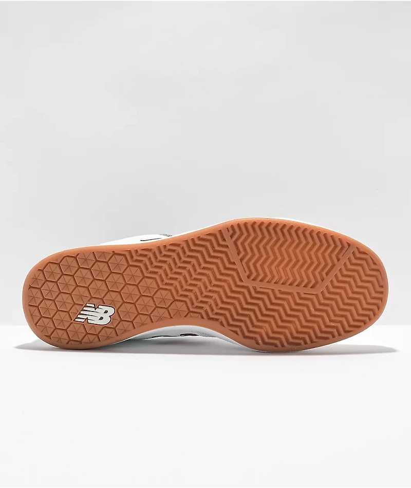 New Balance Numeric 440 White & Red Skate Shoes