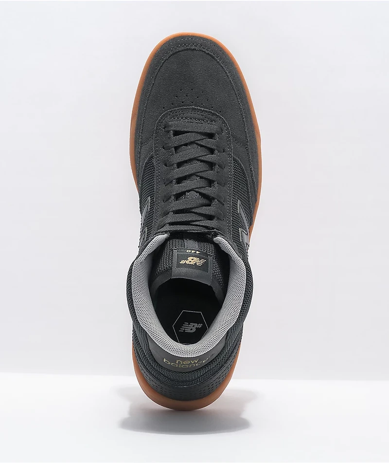 New Balance Numeric 440H Black & Gum Skate Shoes