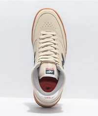 New Balance Numeric 440H Cream & Gum Skate Shoes