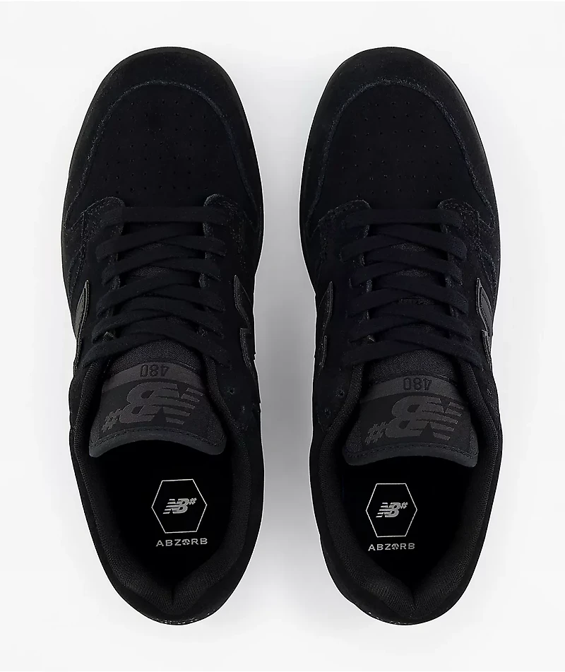 New Balance Numeric 480 All Black Skate Shoes