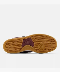 New Balance Numeric 480 Burgundy & White Skate Shoes