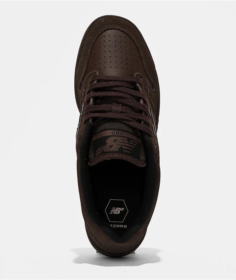 New Balance Numeric 480 Chocolate Brown Skate Shoes