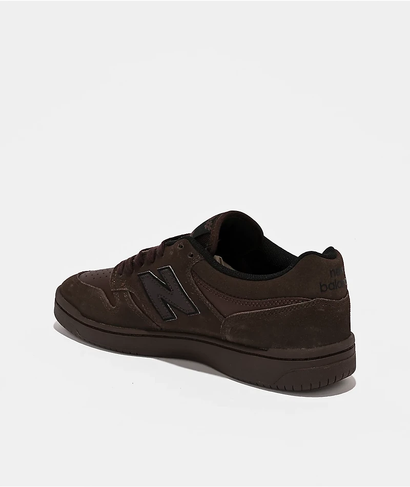 New Balance Numeric 480 Chocolate Brown Skate Shoes