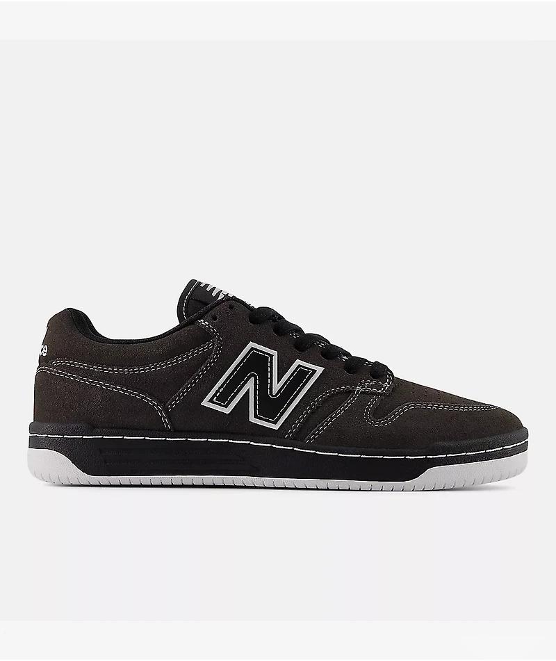 New Balance Numeric 480 Dark Grey & Black Skate Shoes