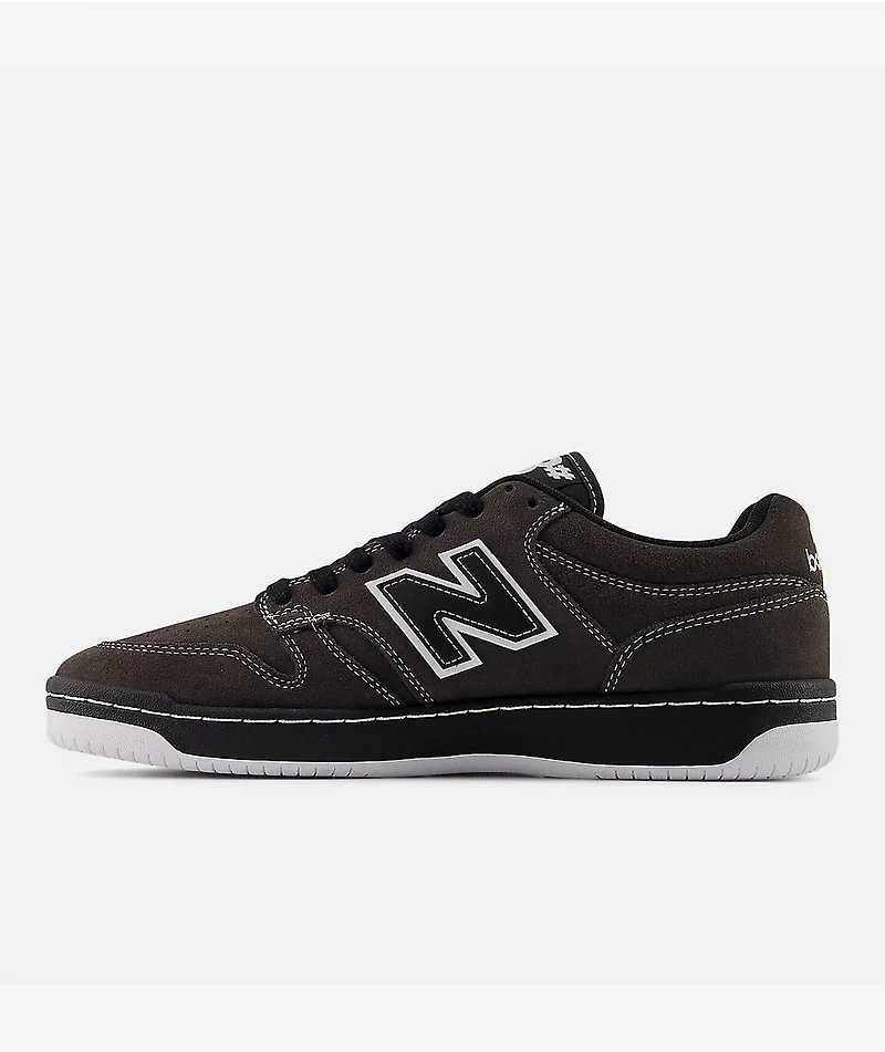 New Balance Numeric 480 Dark Grey & Black Skate Shoes