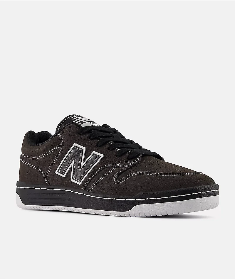 New Balance Numeric 480 Dark Grey & Black Skate Shoes