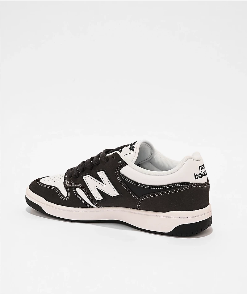 New Balance Numeric 480 Dark Grey & White Skate Shoes