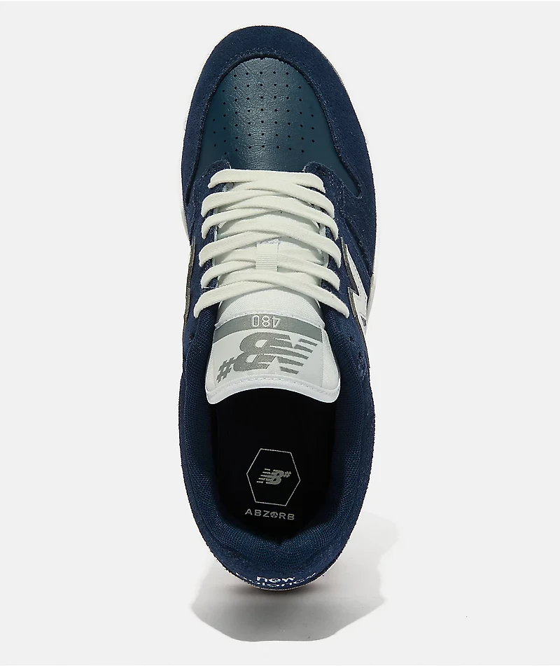 New Balance Numeric 480 Navy & White Skate Shoes