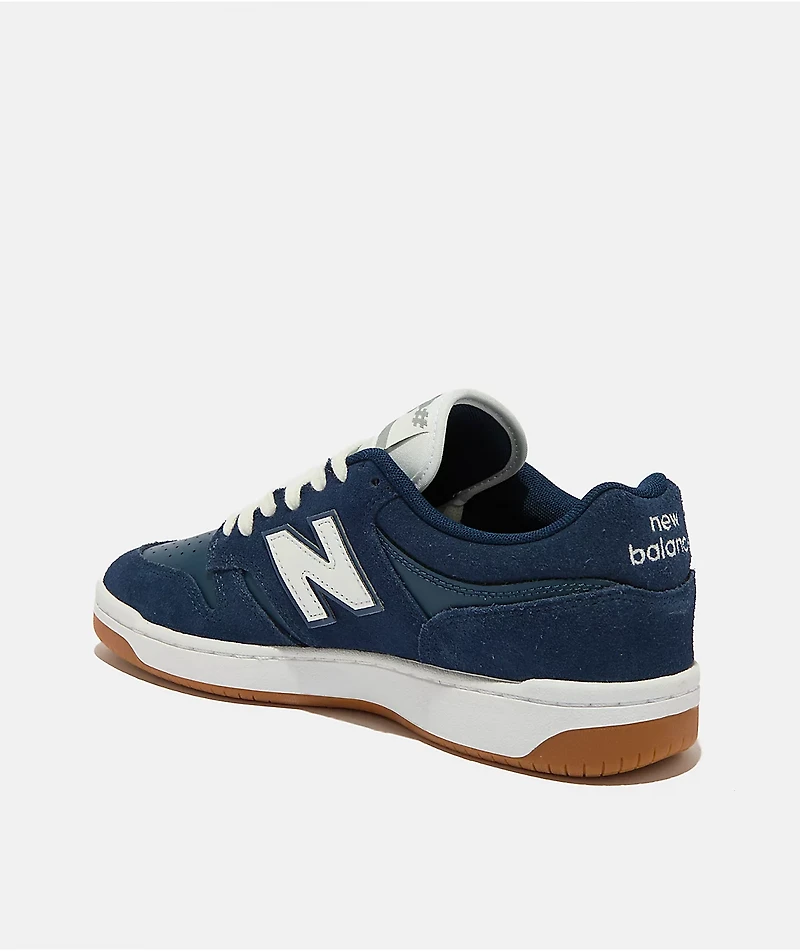New Balance Numeric 480 Navy & White Skate Shoes
