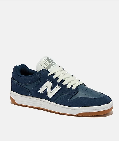 New Balance Numeric 480 Navy & White Skate Shoes