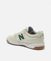 New Balance Numeric 480 Sea Salt & Vintage Teal Skate Shoes
