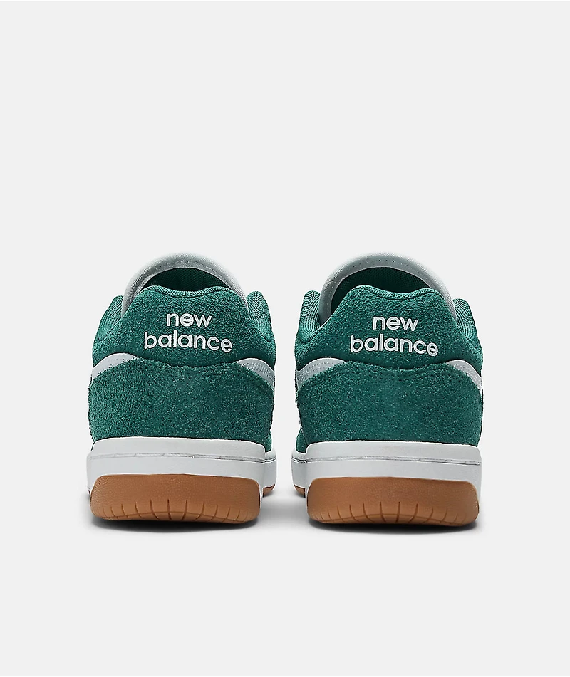 New Balance Numeric 480 Vintage Teal & White Skate Shoes