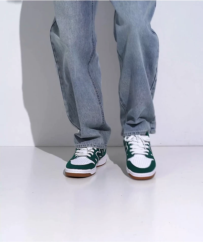 New Balance Numeric 480 Vintage Teal & White Skate Shoes
