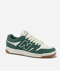 New Balance Numeric 480 Vintage Teal & White Skate Shoes
