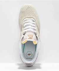 New Balance Numeric 508 White & Gold Skate Shoes
