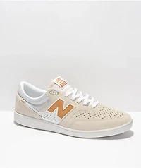 New Balance Numeric 508 White & Gold Skate Shoes