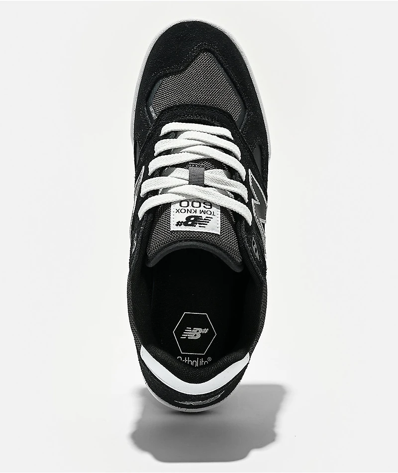 New Balance Numeric 600 Knox Black & Grey Skate Shoes