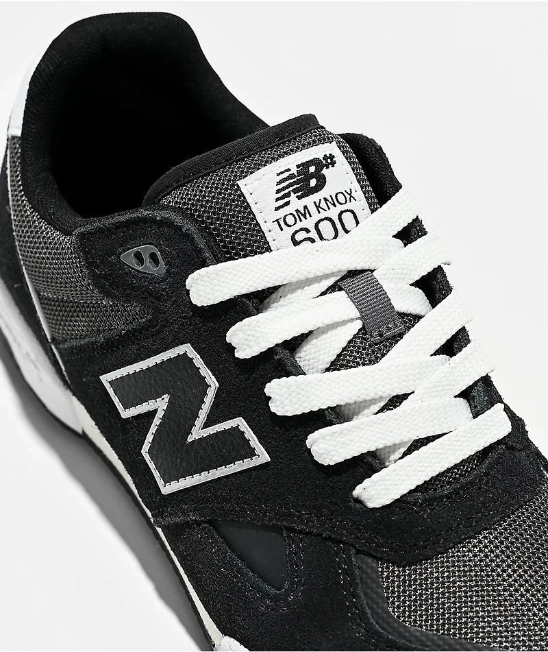 New Balance Numeric 600 Knox Black & Grey Skate Shoes