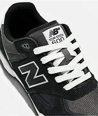 New Balance Numeric 600 Knox Black & Grey Skate Shoes