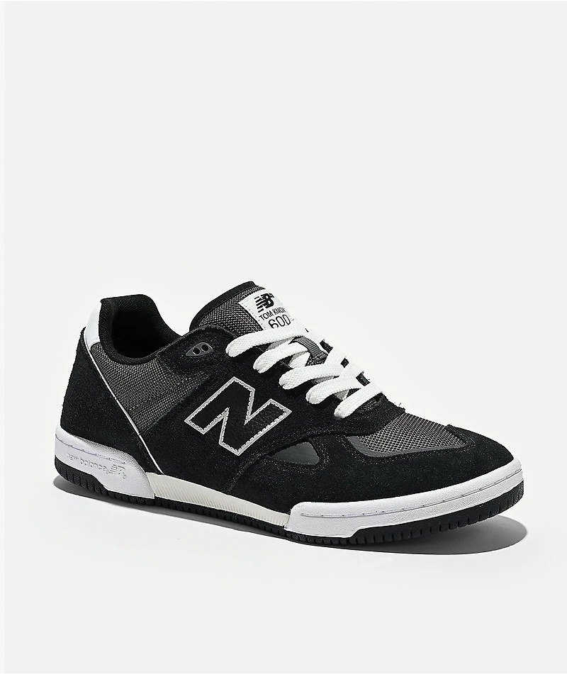 New Balance Numeric 600 Knox Black & Grey Skate Shoes
