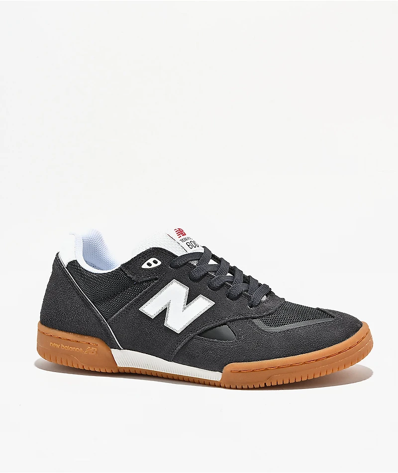 New Balance Numeric 600 Phantom Grey & White Skate Shoes