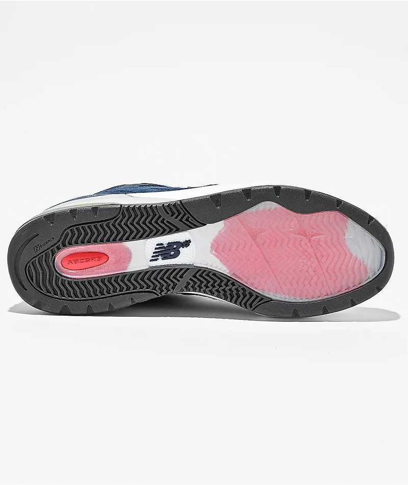 New Balance Numeric 933 Navy & White Skate Shoes