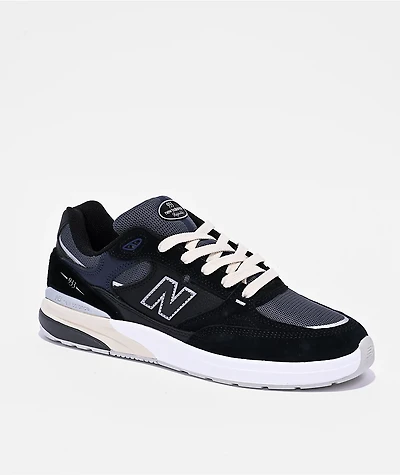 New Balance Numeric 933 Reynolds Black & Eclipse Skate Shoes