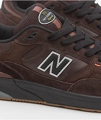 New Balance Numeric 933 Reynolds Brown & Black Skate Shoes