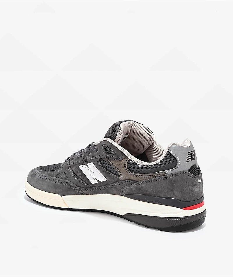 New Balance Numeric 933 Reynolds Grey & White Skate Shoes