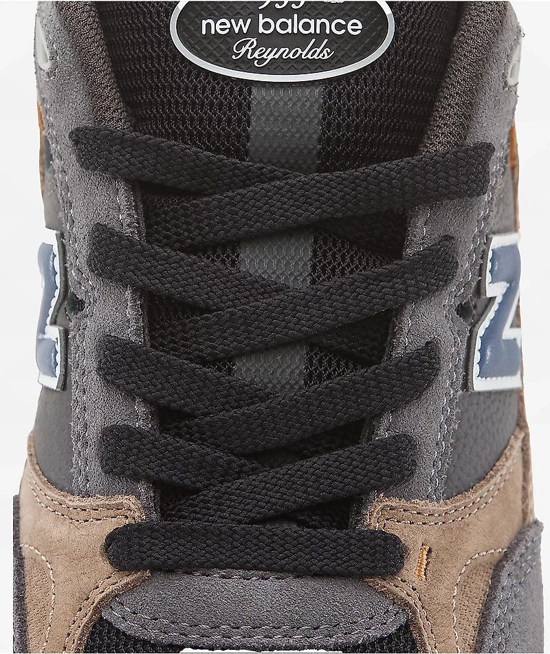 New Balance Numeric 933 Reynolds Tan & Grey Skate Shoes