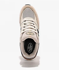 New Balance Numeric 933 Reynolds White & Brown Skate Shoes