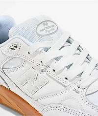 New Balance Numeric 933 Reynolds White & Gum Skate Shoes